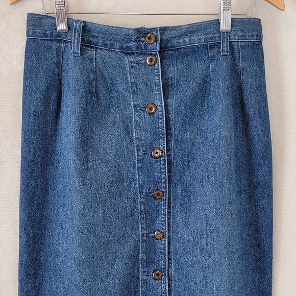 Vintage French Dressing from Paris denim skirt - Picture 1 of 6